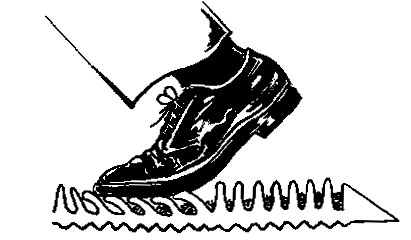 Shoe Scraper Mat Close-up